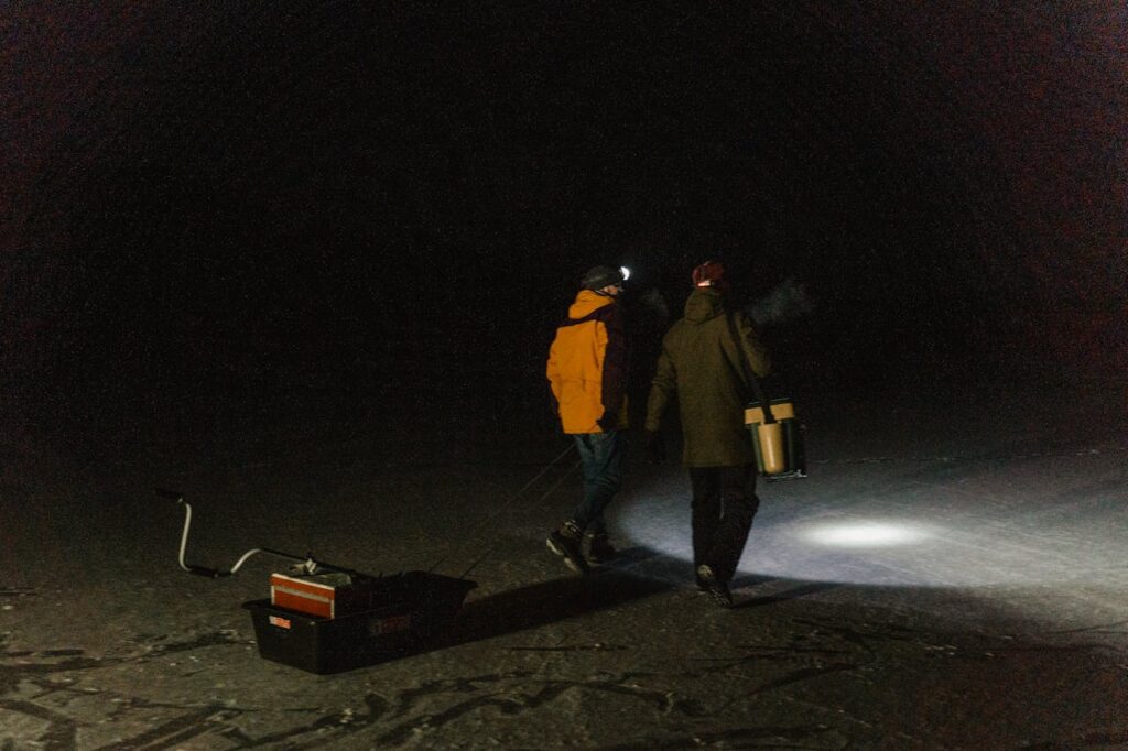 fishing at night fishing at night